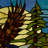 14"H Bald Eagle Stained Glass Window Panel