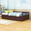 Dovber Twin Size Wooden Daybed with Trundle-399657480