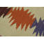 Tapis géométrique à motif oriental kilim 5 x 10