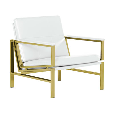 Varnado Faux Leather Armchair