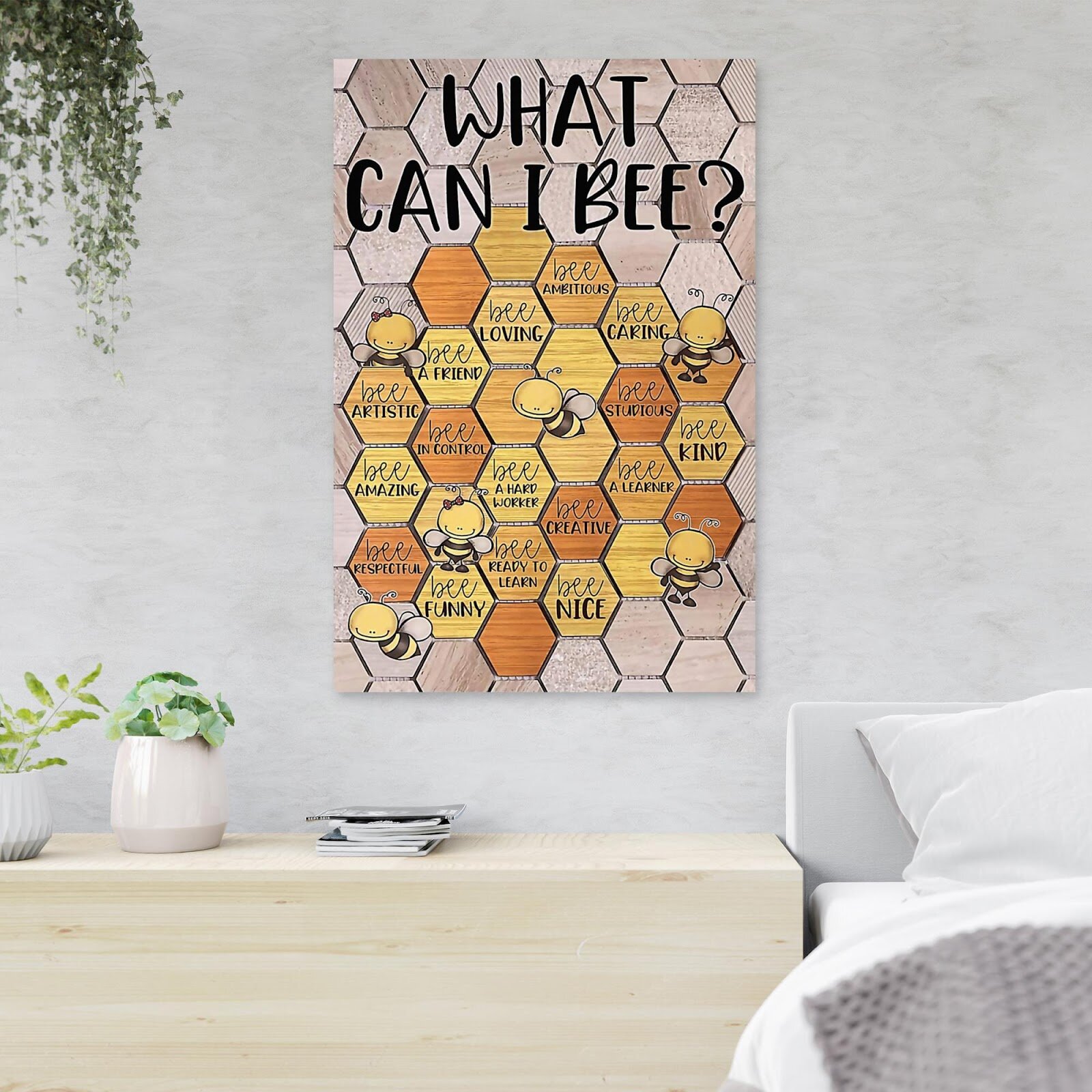 3 NEW BUMBLE BEE kind happy you HOME SWEET HOME farmhouse hanging wall decor