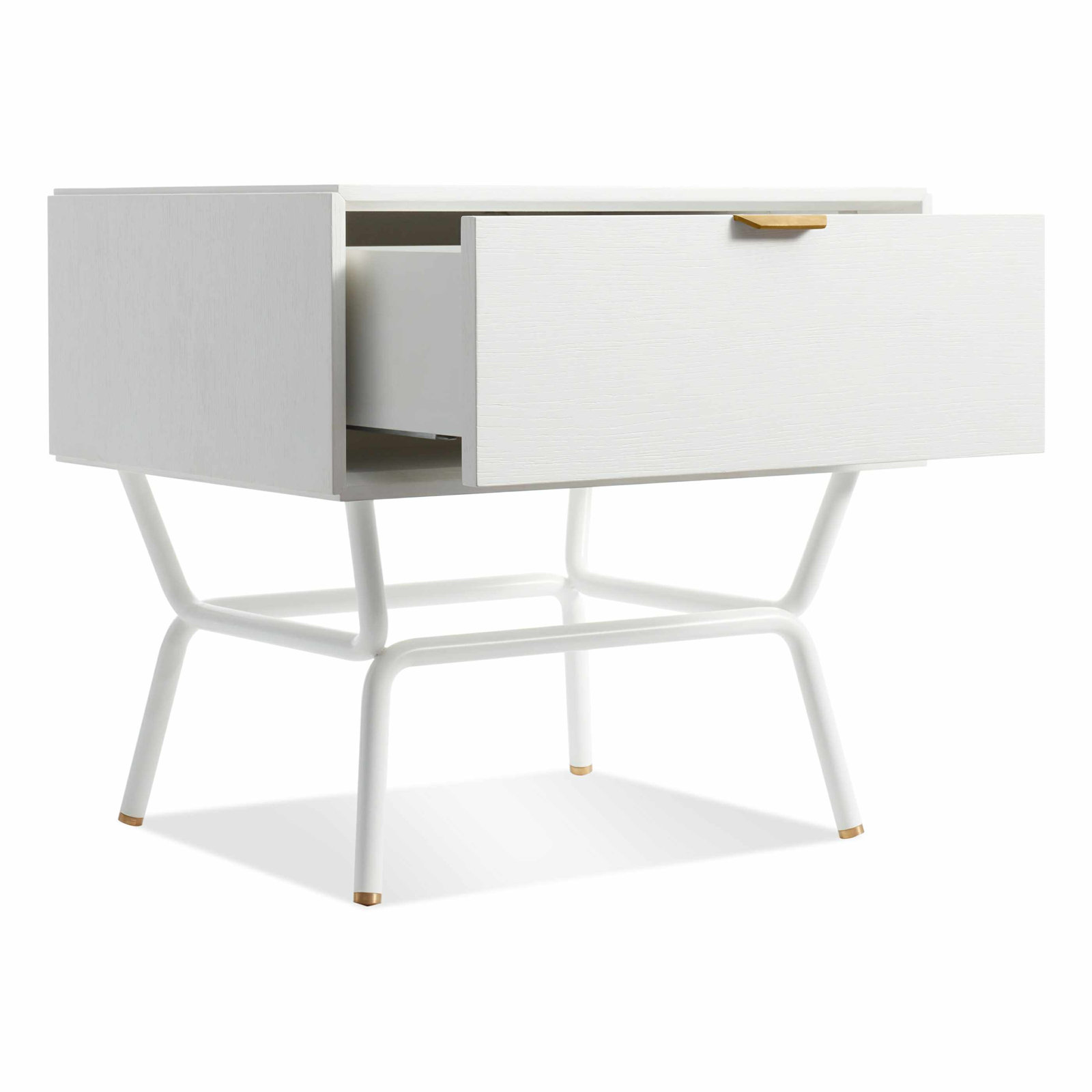 Dang 1 - Drawer Nightstand, White