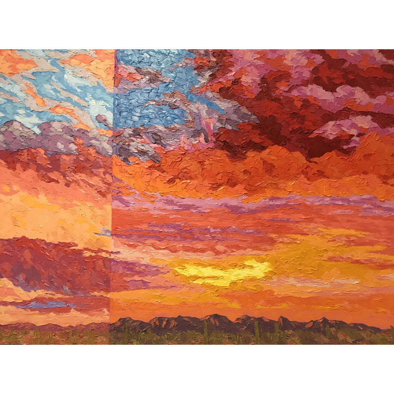 Sunrise Sunset par Jeff Ferst, H 25,25 po x l 31,25 po