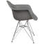 Chaise en plastique Herculaneum avec base chromée-24628021