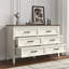Commode 6 tiroirs en bois 47 po avec dispositif anti-basculement-647874439