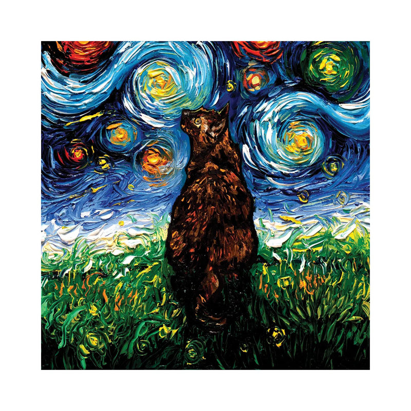 Tortue en écaille de tortue, giclée sur toile tendue avec châssis, H 18 po x l 18 po