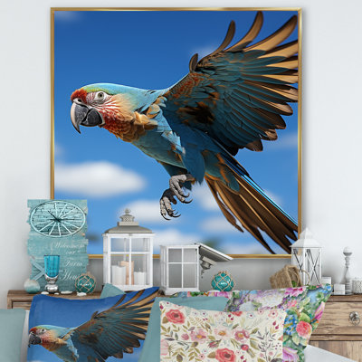 Perroquets ailes de beauté I sur toile
