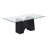 Tempered Glass Top Coffee Table