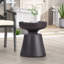 Table d'appoint d'extérieur en béton léger