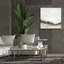  «In The Field Square 2 Neutral» par Cheryl Warrick, art mural sur toile, 37 po x 37 po