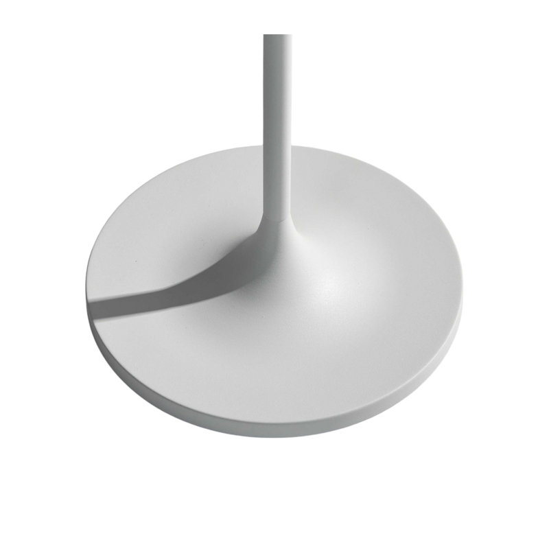 Lampe sur pied 60 po Haubstadt, Blanc, Blanc