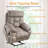 Chira Oversized Lay Flat Electric Lift Recliner Chair with Massage & Heat,Dual Motor.-93255672