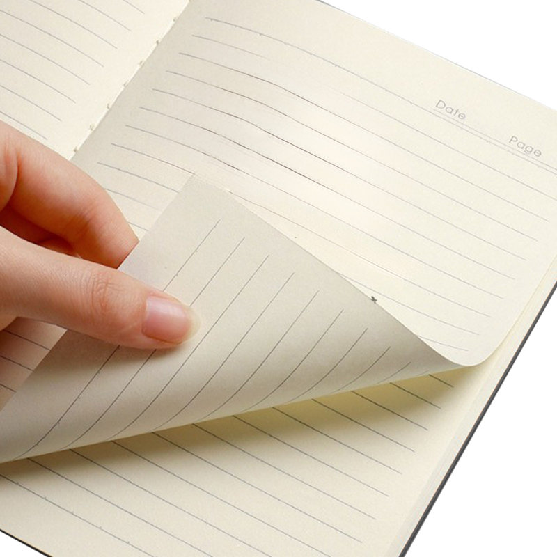 Cahier de classe A5 Kraft, Noir