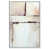 White Floater Framed