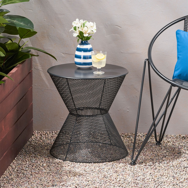 NEVADA SIDE TABLE, Matte Black