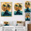 «Claragh Emerald Palm Trees On Golden Tropical Sunrise II», art mural-1106764736-1106764737-1106764740