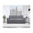 KONA DARK GREY PULL OUT SOFA