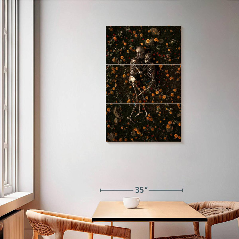 Kelan Memento Mori II, 57" H x 36" W