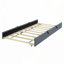 Lit plateforme simple tapissier en velours avec lit gigogne-855628131