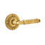 Round Privacy (Bed & Bath) Door Lever with Round Rosette-234641833-234641827