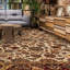 Hand-Knotted High-Quality Cream and Red Area Rug