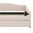 Upholstered Daybed With Light And Trundle-898233056