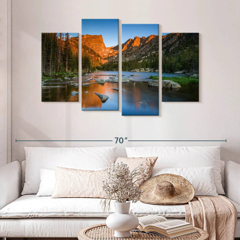 Alvord Dream Lake Landscape, H 32 po x l 52 po