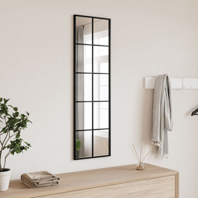 Mikayia Rectangular Metal Wall Mirror
