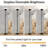  71'' Torchiere Floor Lamp,LED Remote Control and Dimmable