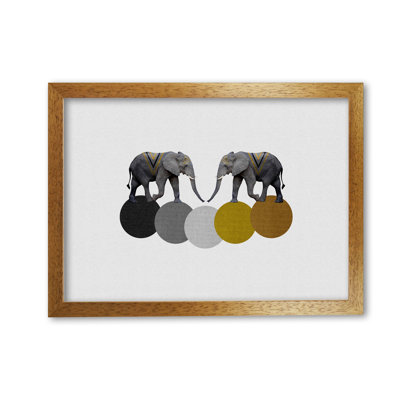 Tribal Elephants - Print