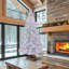 Clear Pine Christmas Tree with LED Lights-964332674
