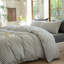 Ensemble de housse de couette rayé 100% coton délavé DONEUS-113054932-113054926