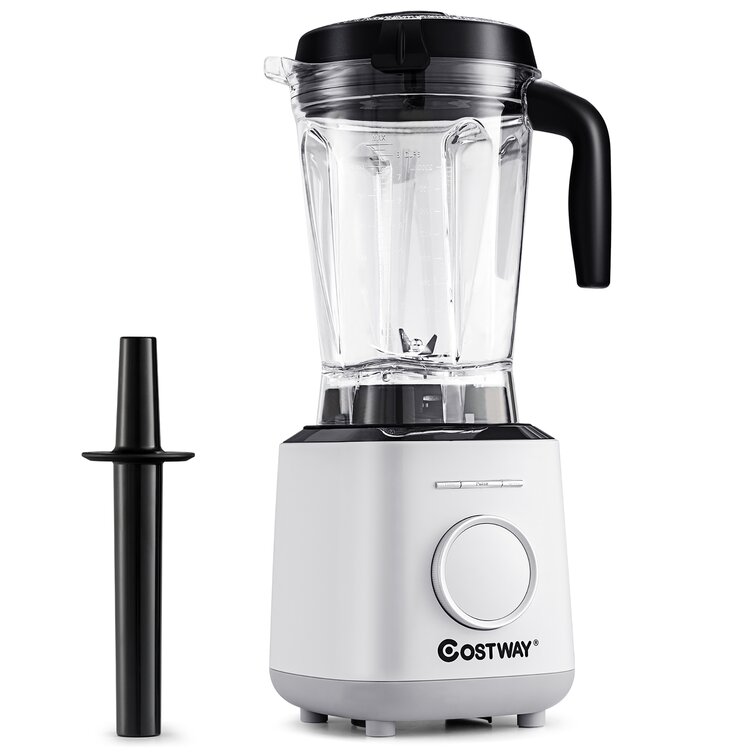Professional Countertop Blender 8-in-1 Smoothie Soup Blender with Timer -  Costway