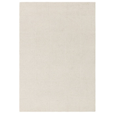 Bettsy Geometric Wool Hand Tufted Area Rug