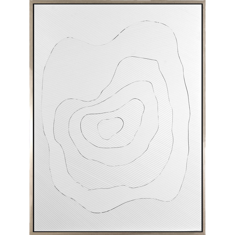 Ripple Effect Painting, 60" H x 48" W