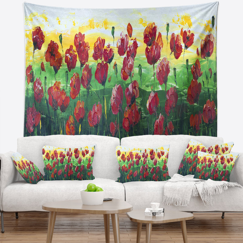 Polyester Tapestry, 50" H x 60" W