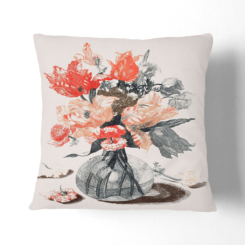 Square Throw Cushion, 55cm H x 55cm W x 20cm D