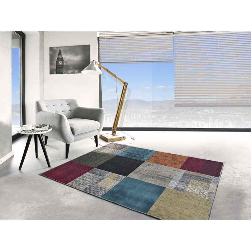 Betiel Patchwork Area Rug, Rectangle 140 x 200cm