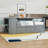Daybed with Trundle, Storage Drawers, Side Shelves and Desk-1842123940-1842123942