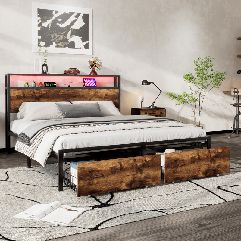 Storage Bed, Double (4'6)