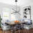 1-Dumb black dimmable LED pendant light