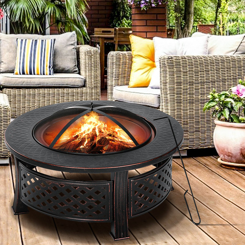 Troyes Round Smokeless Fire Pit