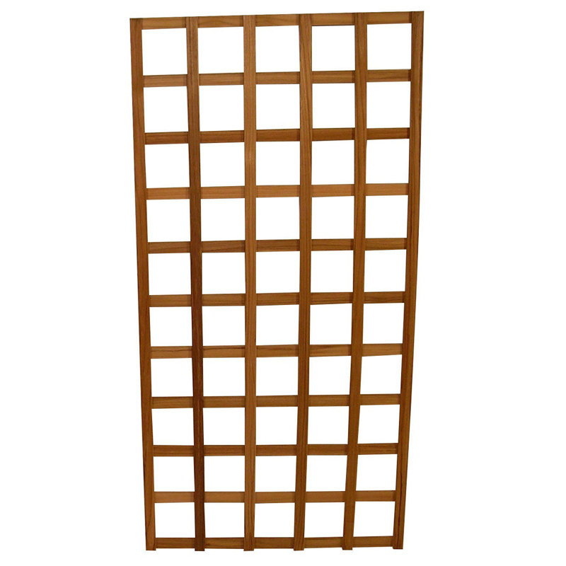 Nderim 24'' H Wood Lattice Panel Trellis, 24" H x 72" W
