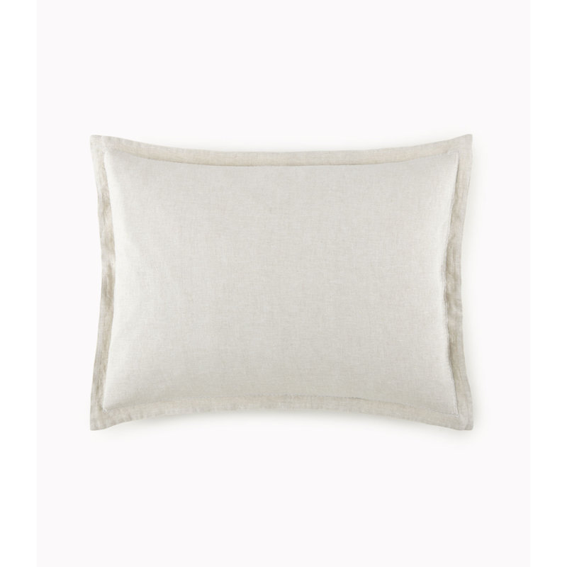 Linen Sham, Natural, Standard Sham