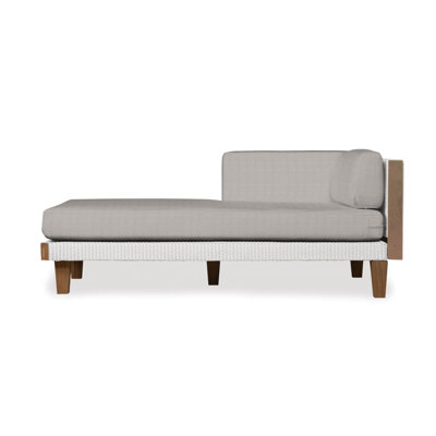 Catalina Outdoor Teak Chaise Lounge