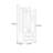 Ash Wood Freestanding Entryway Coat Rack-1301943816