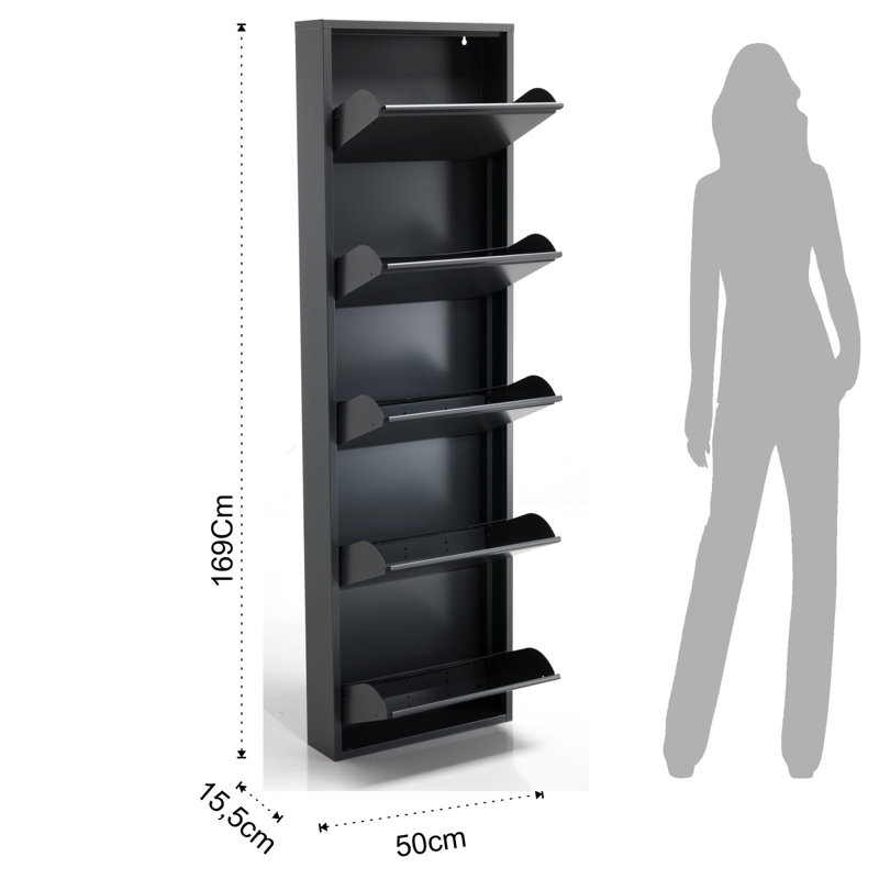 15 Pair Shoe Storage Cabinet