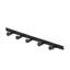 Rustic Modern 15" Railroad Iron Wall Hook