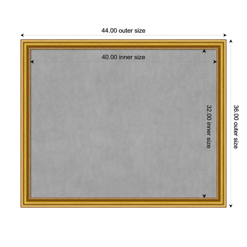 Tableau magnétique Townhouse, 36" H x 44" W