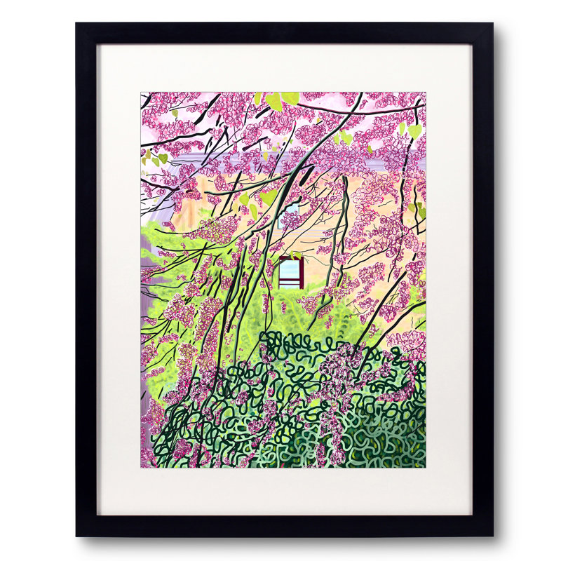 Abstract Print by Evan Sklar, 20" H x 16" W